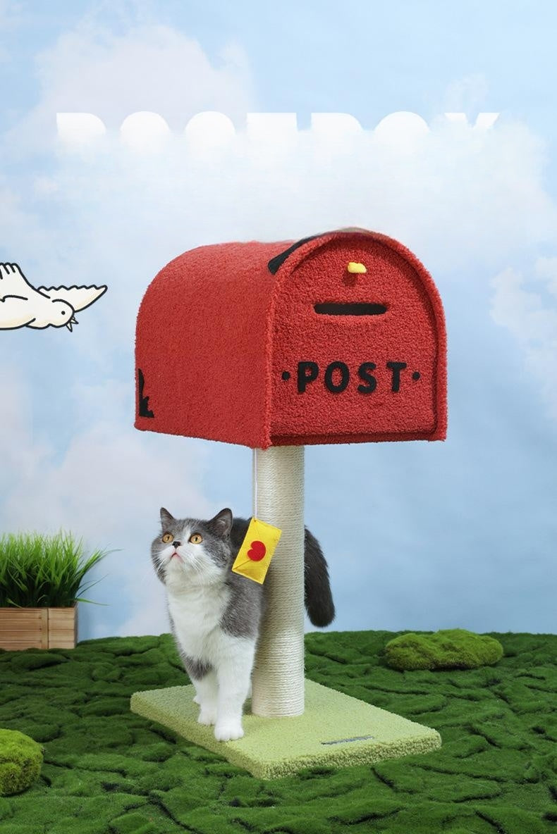 Mailbox Cat Scratcher