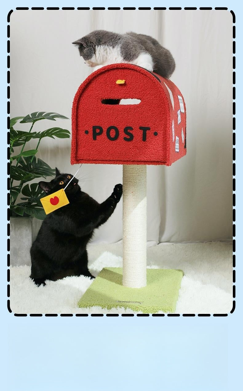 Mailbox Cat Scratcher