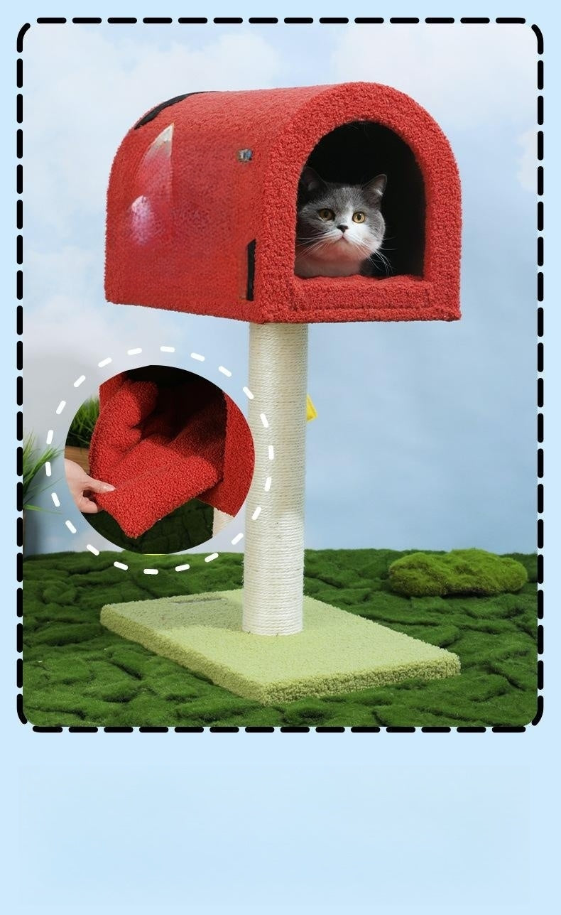 Mailbox Cat Scratcher
