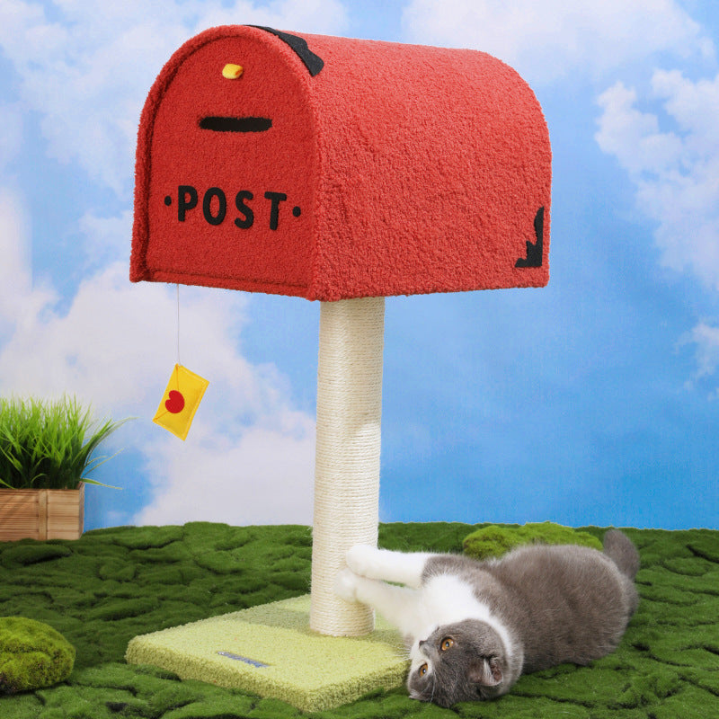 Mailbox Cat Scratcher